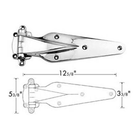 Allpoints Allpoints 1231117 Kason 1055-000044 Hinge For Kason 1231117